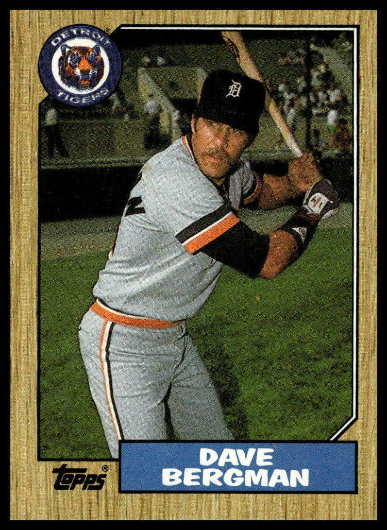 1987 Topps #700 Dave Bergman