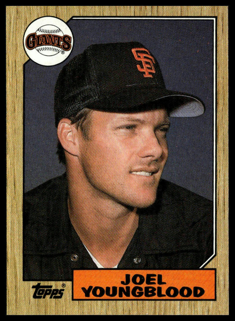 1987 Topps #759 Joel Youngblood