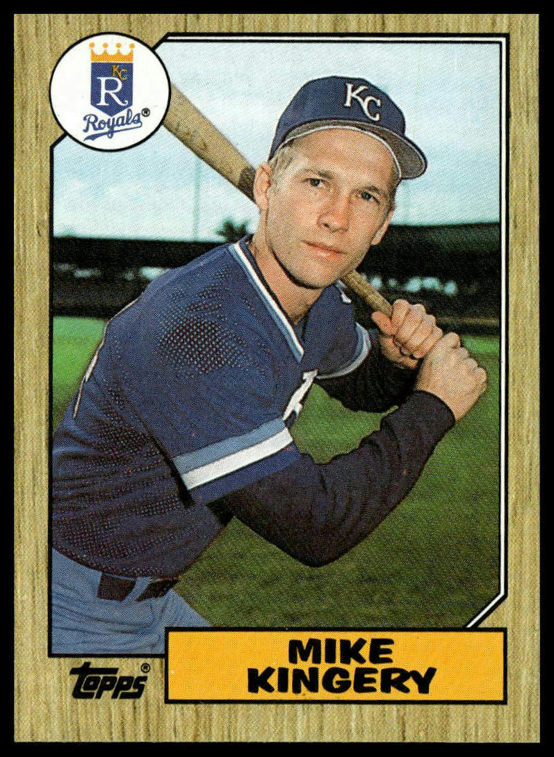 1987 Topps #203 Mike Kingery