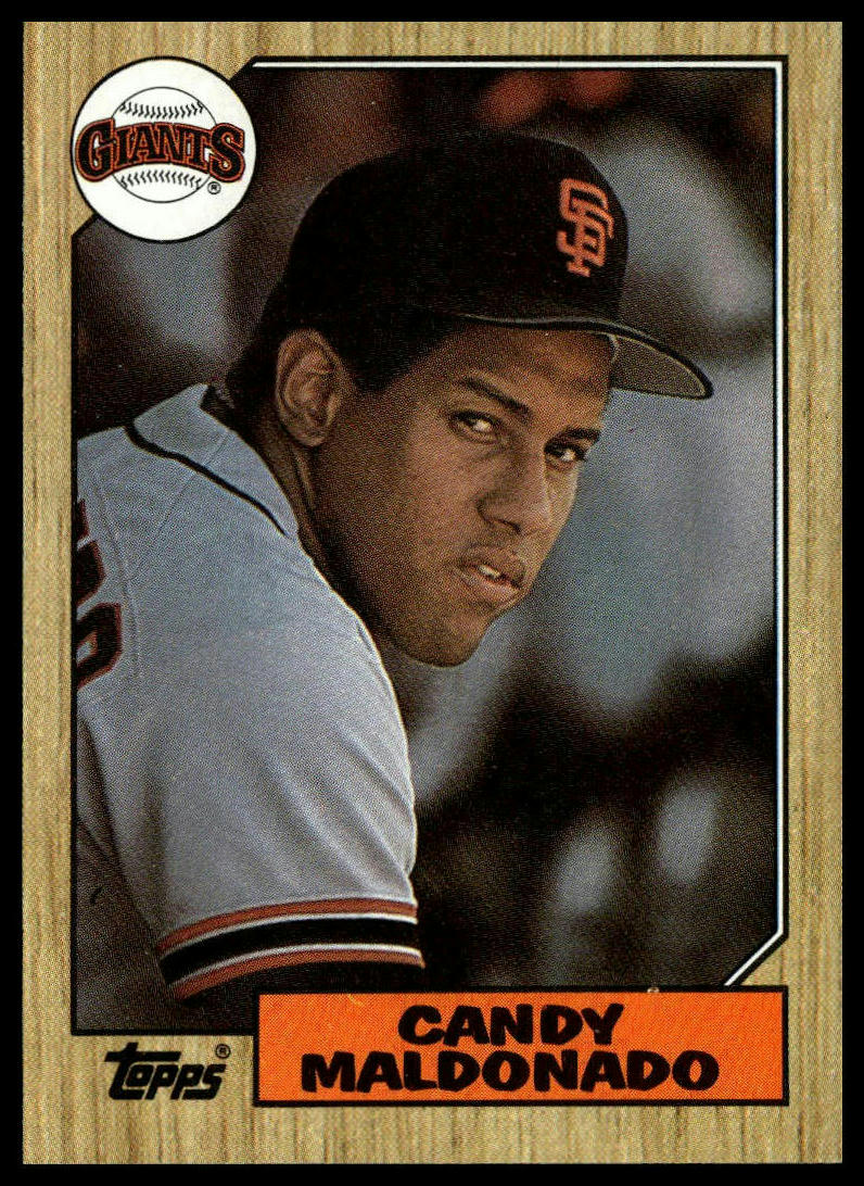 1987 Topps #335 Candy Maldonado