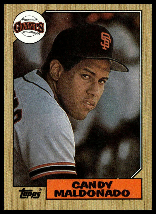 1987 Topps #335 Candy Maldonado