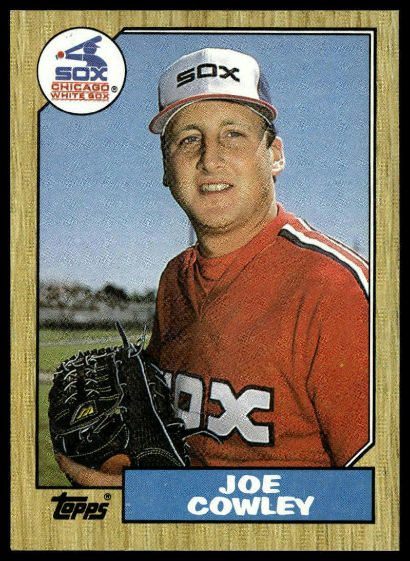 1987 Topps #27 Joe Cowley
