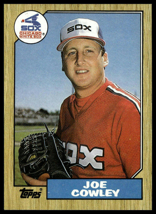 1987 Topps #27 Joe Cowley