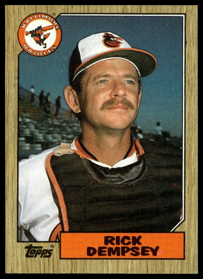 1987 Topps #28 Rick Dempsey