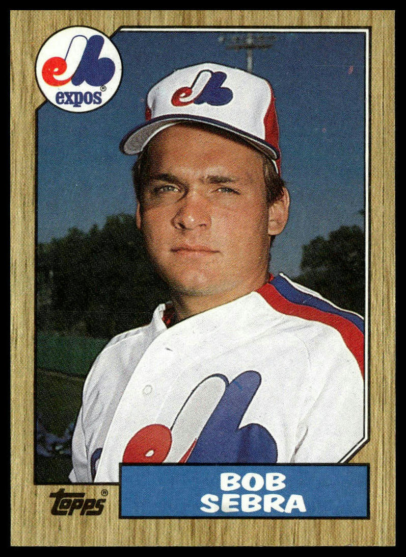 1987 Topps #479 Bob Sebra