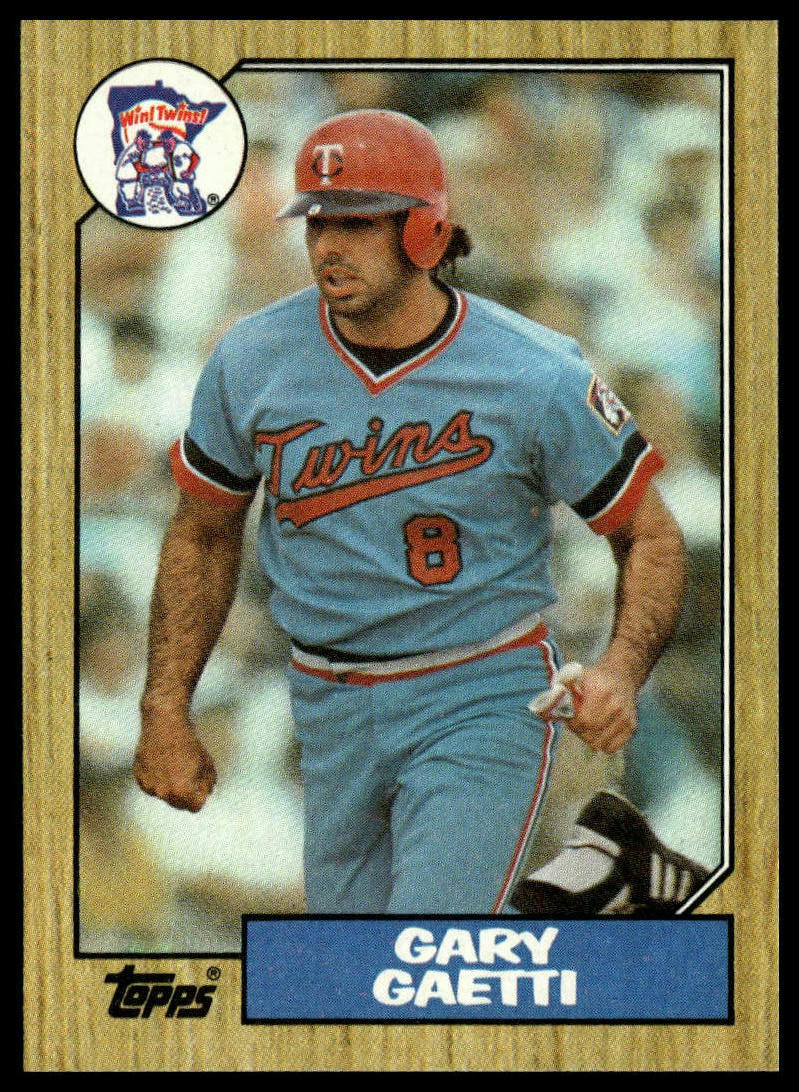 1987 Topps #710 Gary Gaetti