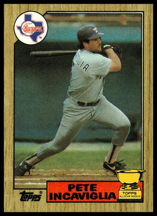 1987 Topps #550 Pete Incaviglia