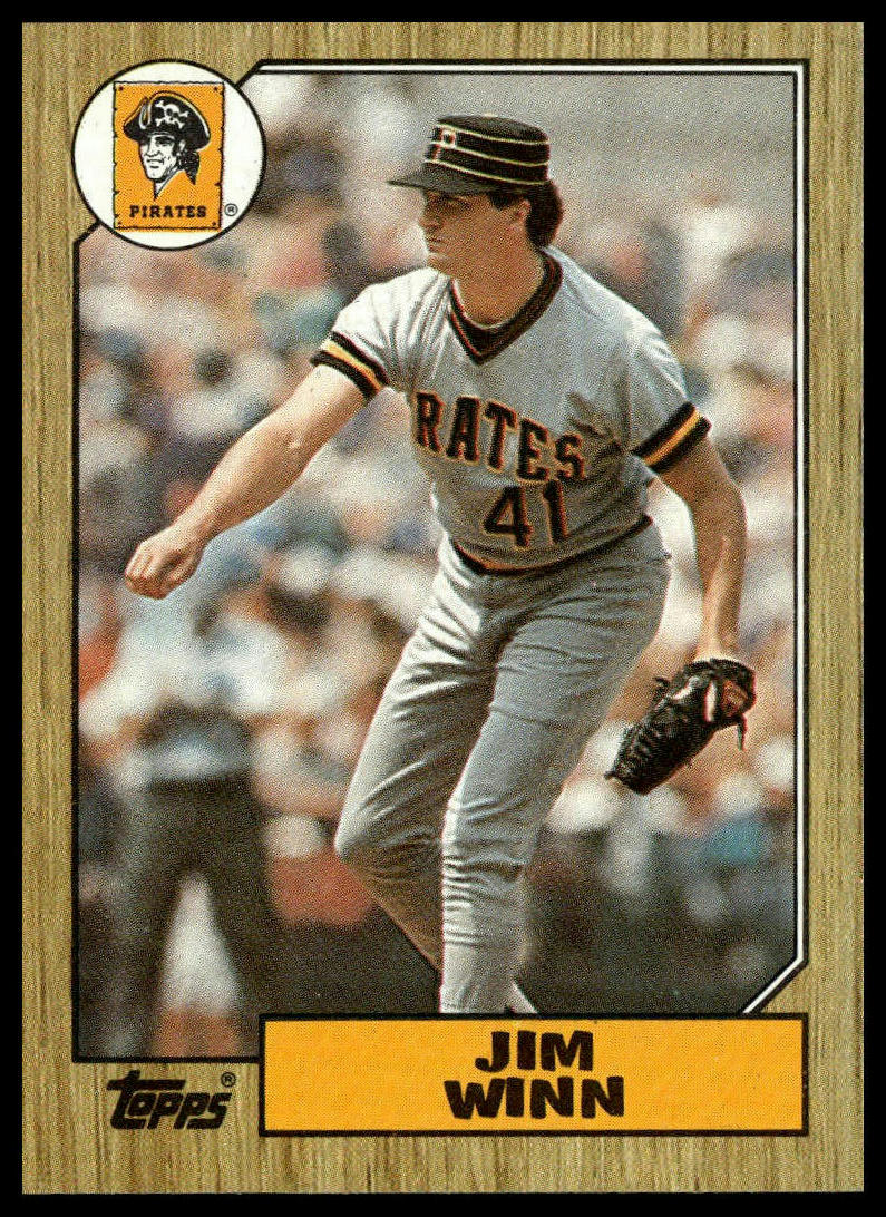 1987 Topps #262 Jim Winn