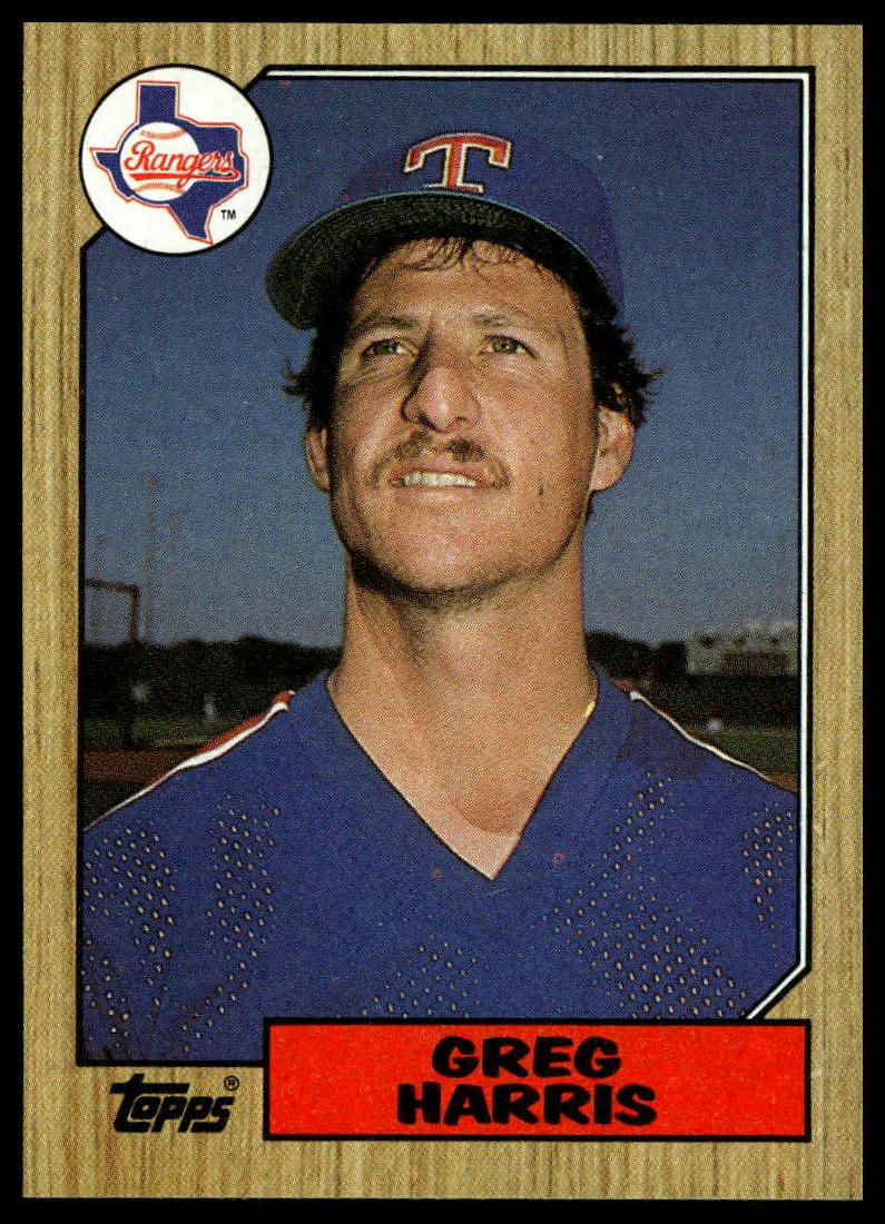 1987 Topps #44 Greg Harris