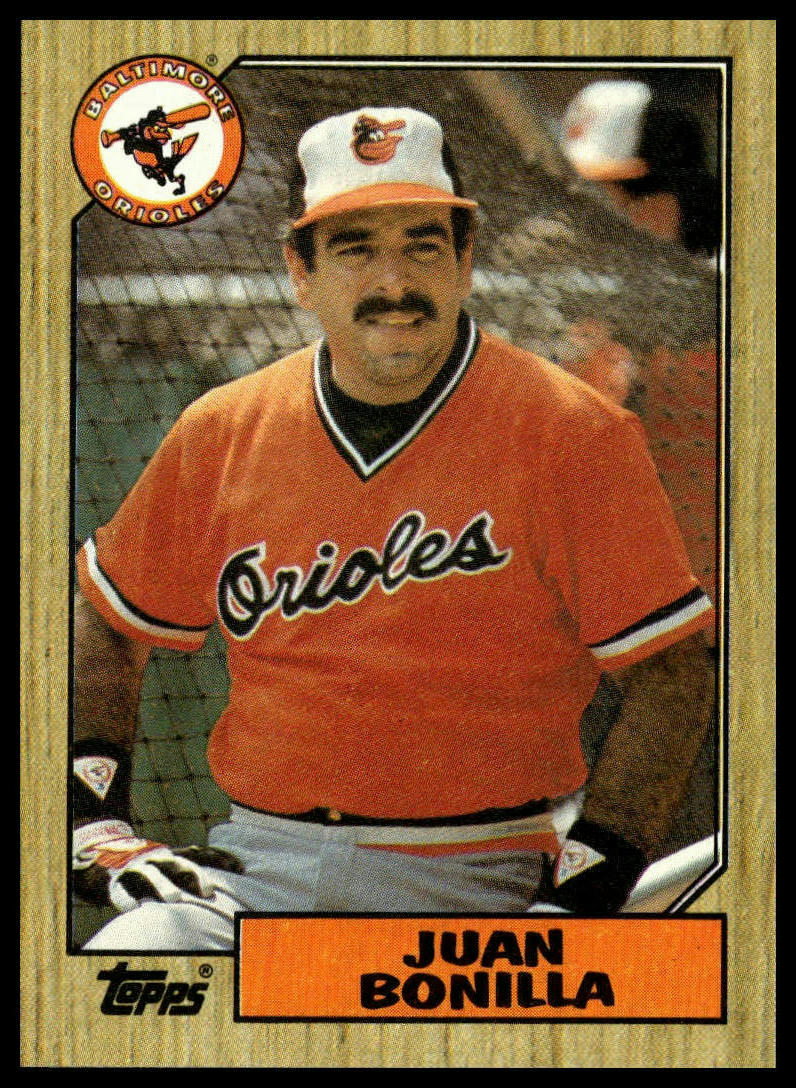 1987 Topps #668 Juan Bonilla