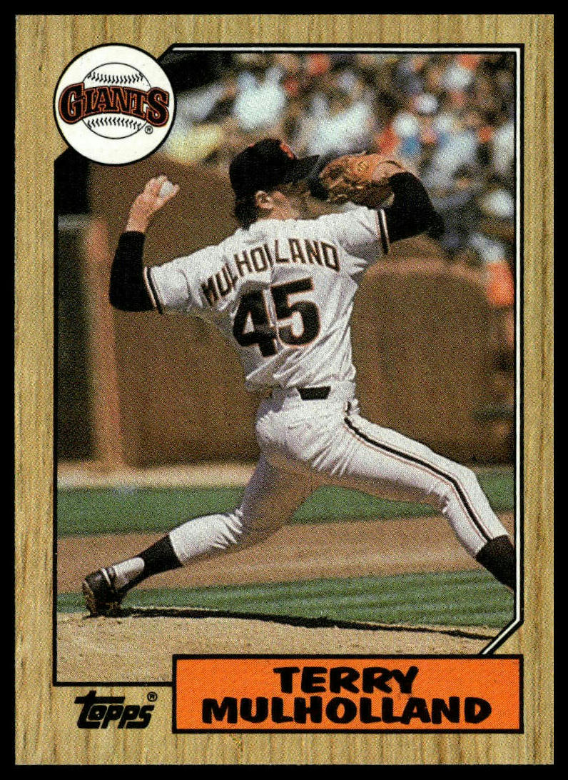 1987 Topps #536 Terry Mulholland