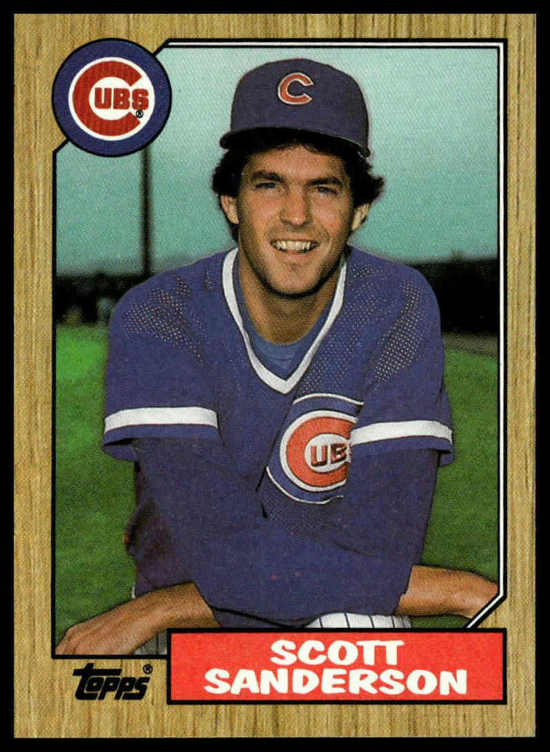 1987 Topps #534 Scott Sanderson