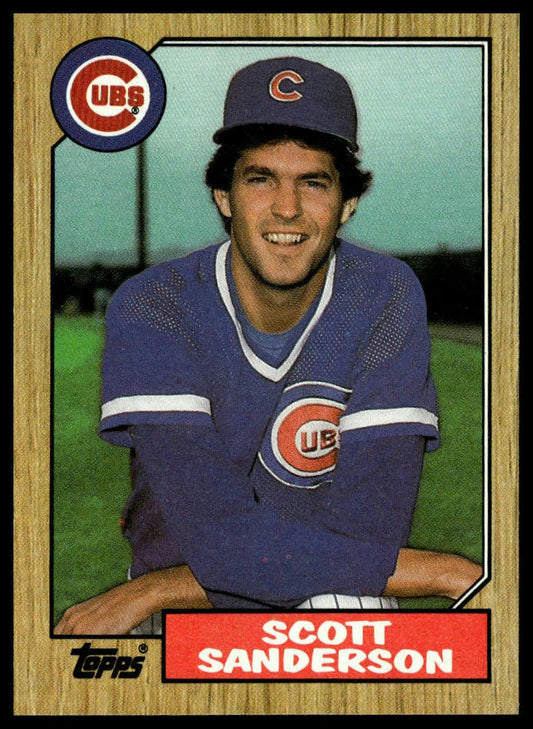 1987 Topps #534 Scott Sanderson