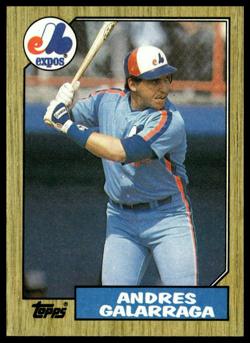 1987 Topps #272 Andres Galarraga