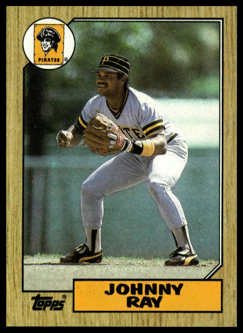1987 Topps #747 Johnny Ray