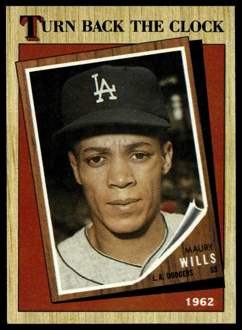1987 Topps #315 Maury Wills