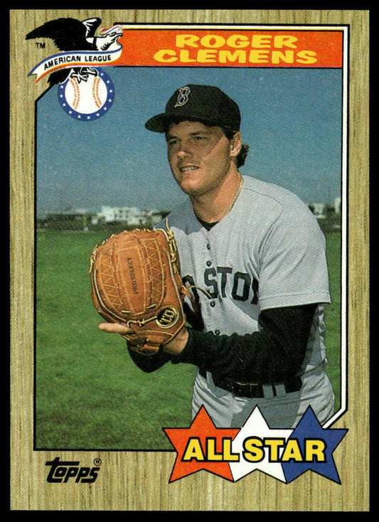 1987 Topps #614 Roger Clemens
