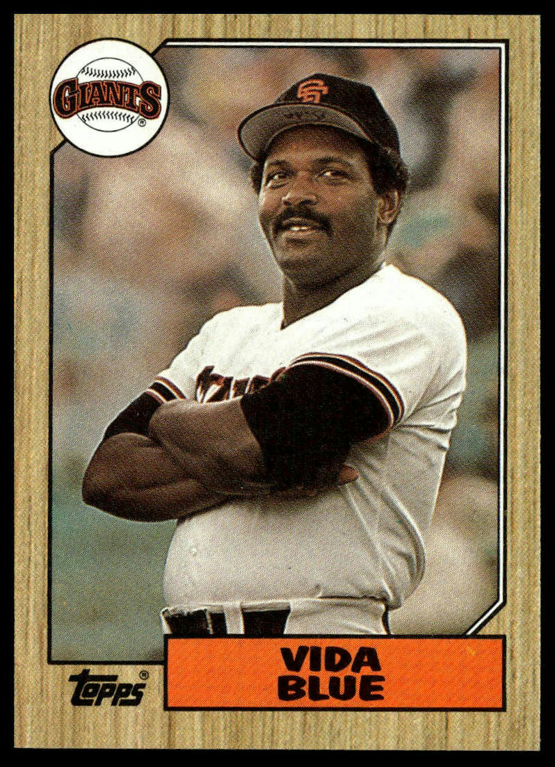 1987 Topps #260 Vida Blue