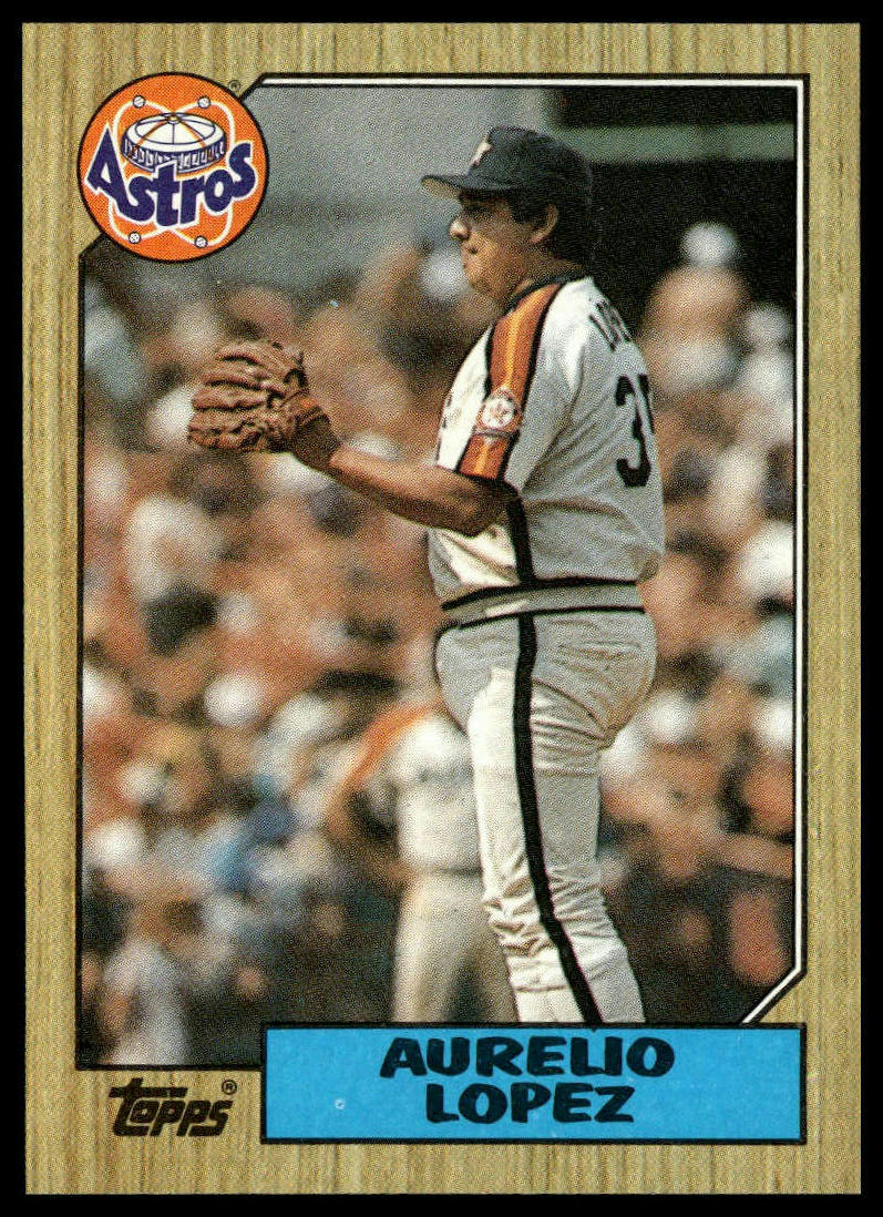 1987 Topps #659 Aurelio Lopez