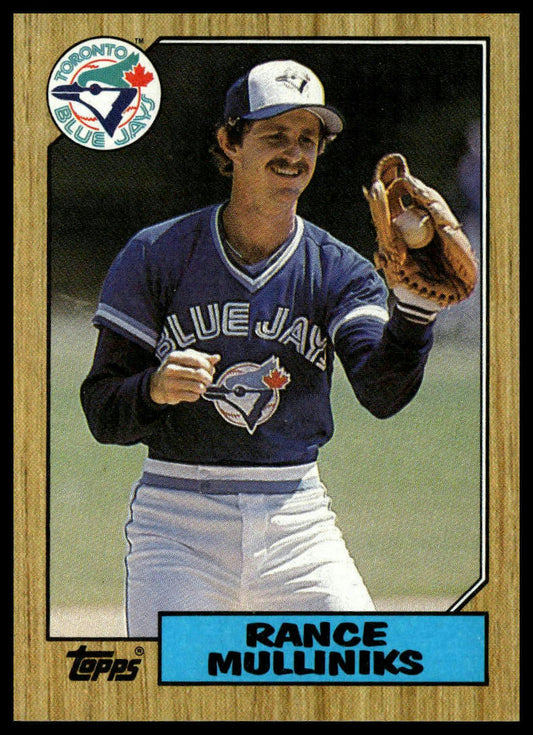 1987 Topps #537 Rance Mulliniks