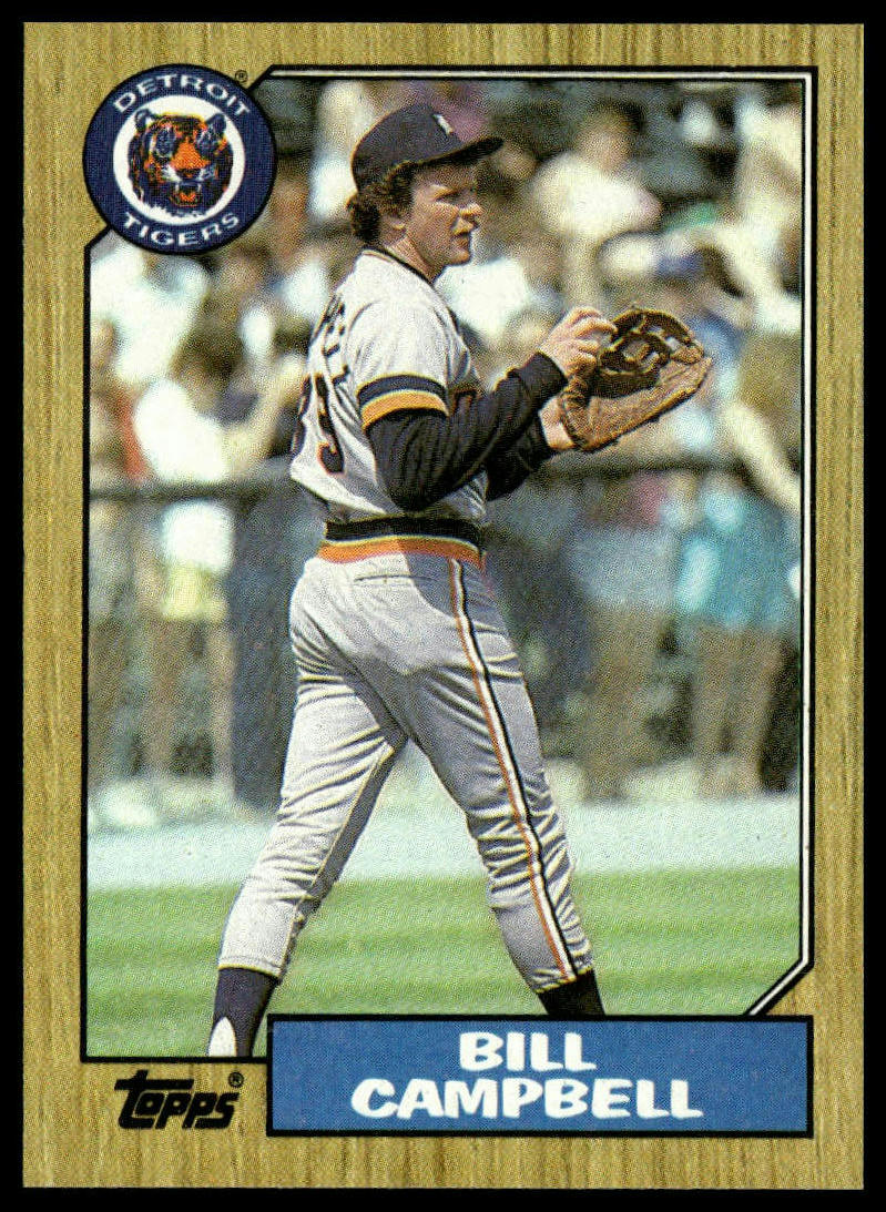 1987 Topps #674 Bill Campbell