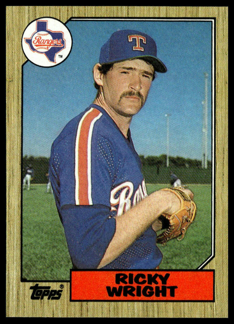 1987 Topps #202 Ricky Wright