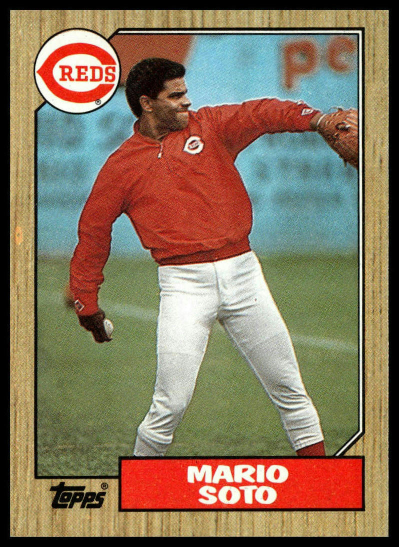 1987 Topps #517 Mario Soto