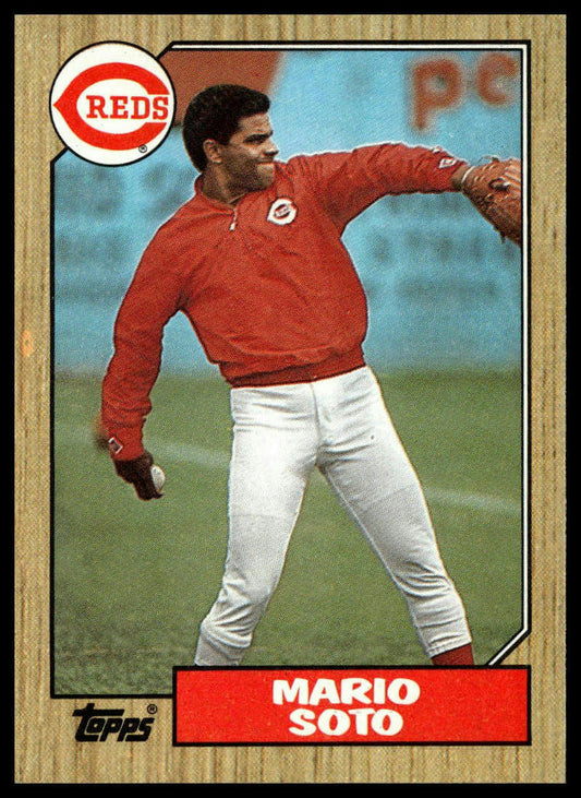 1987 Topps #517 Mario Soto