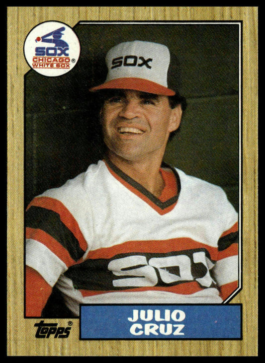 1987 Topps #790 Julio Cruz
