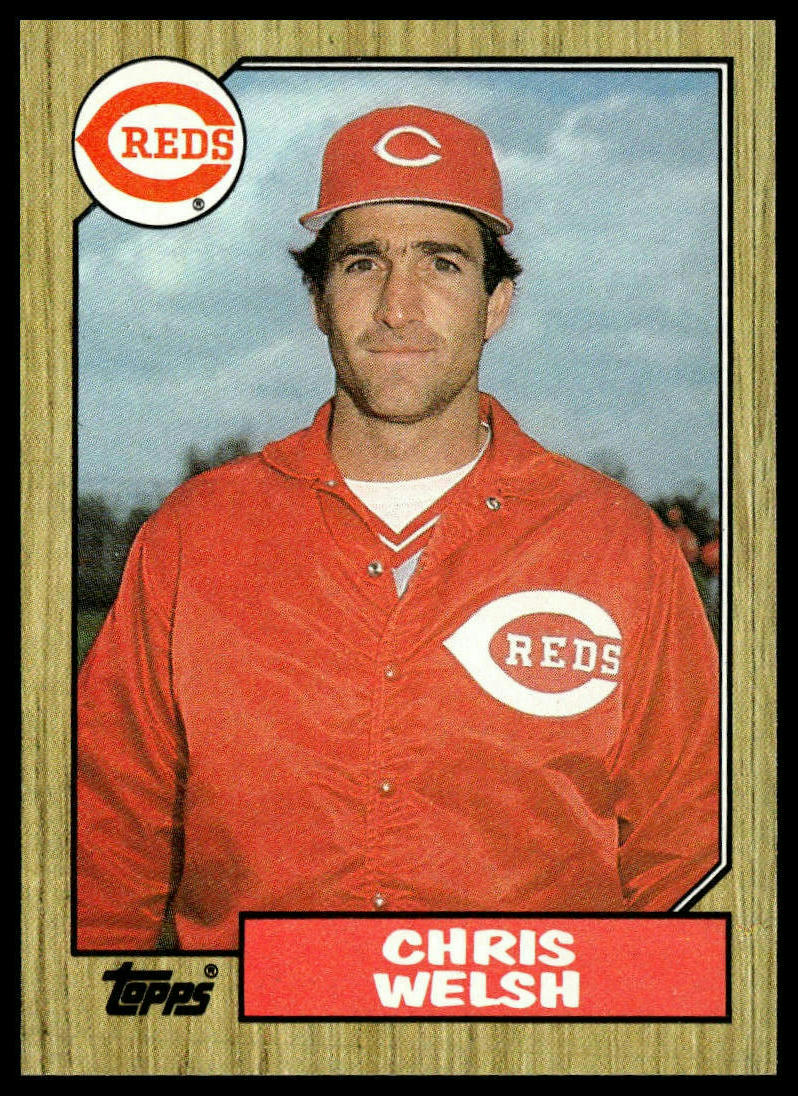 1987 Topps #592 Chris Welsh