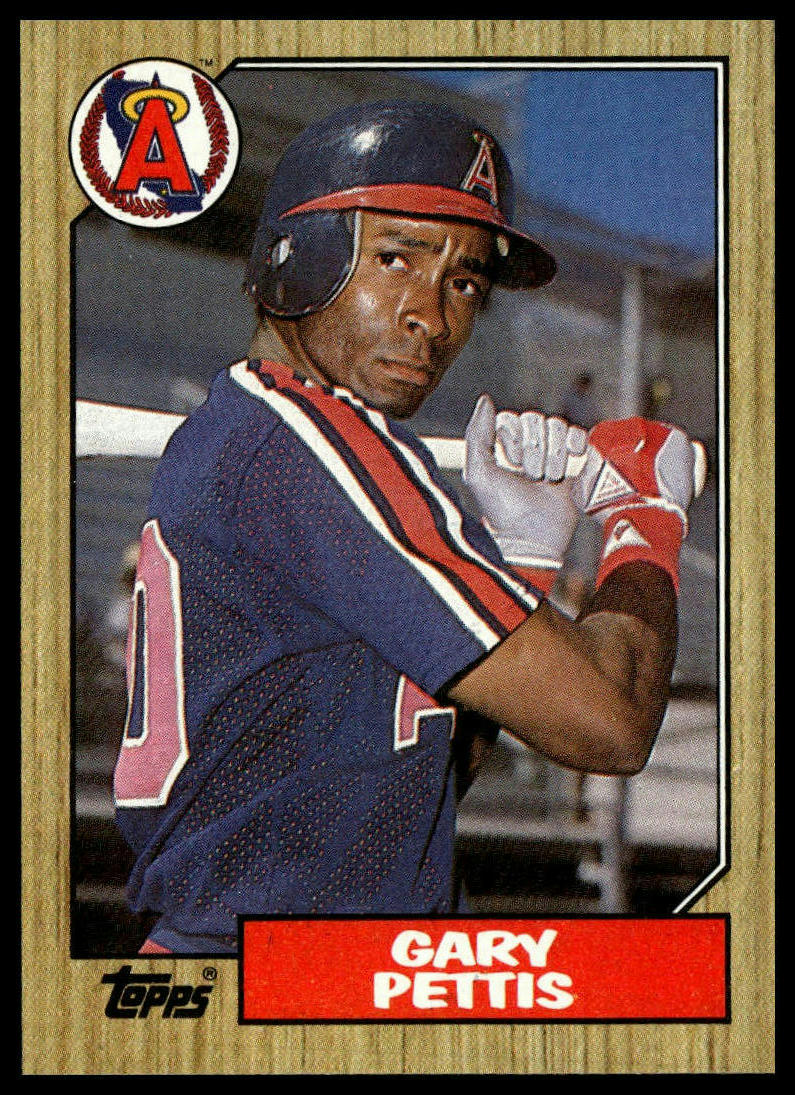 1987 Topps #278 Gary Pettis