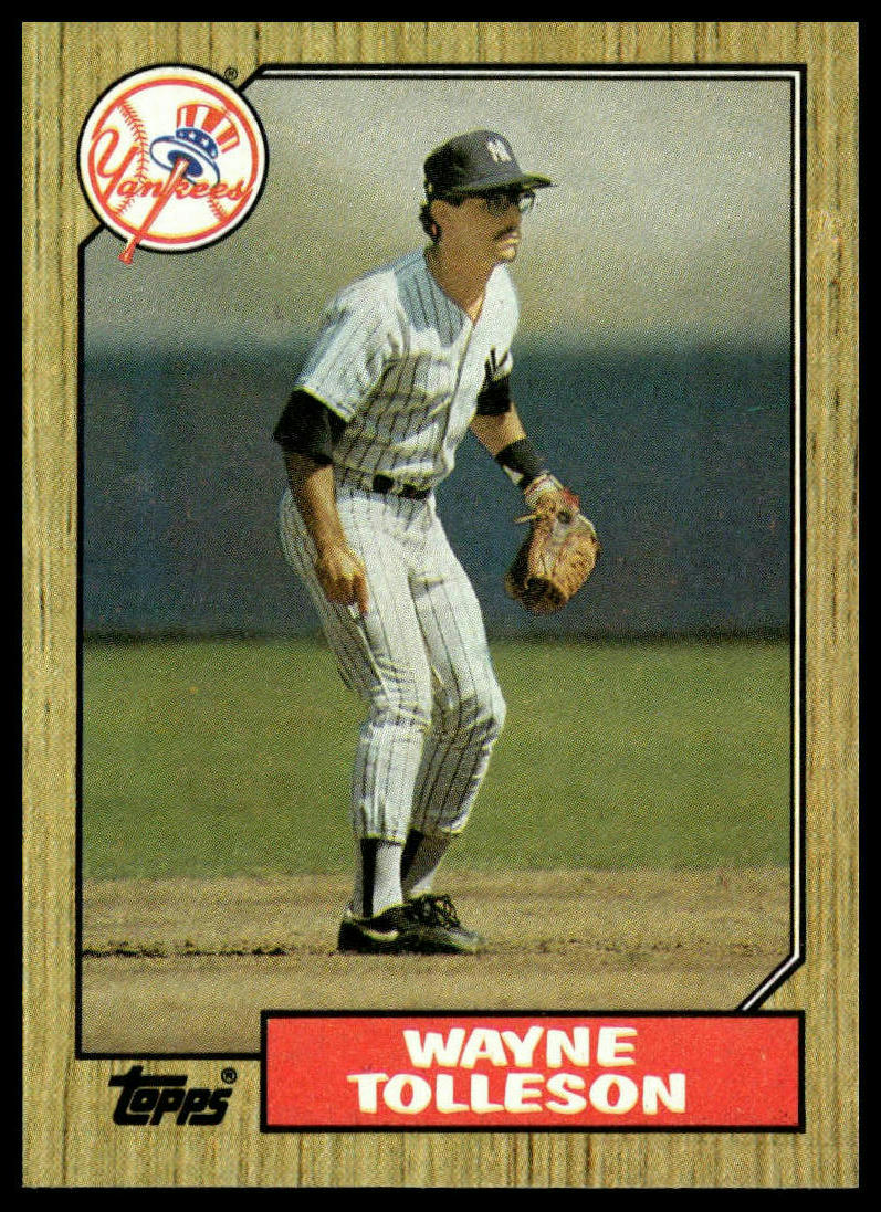 1987 Topps #224 Wayne Tolleson