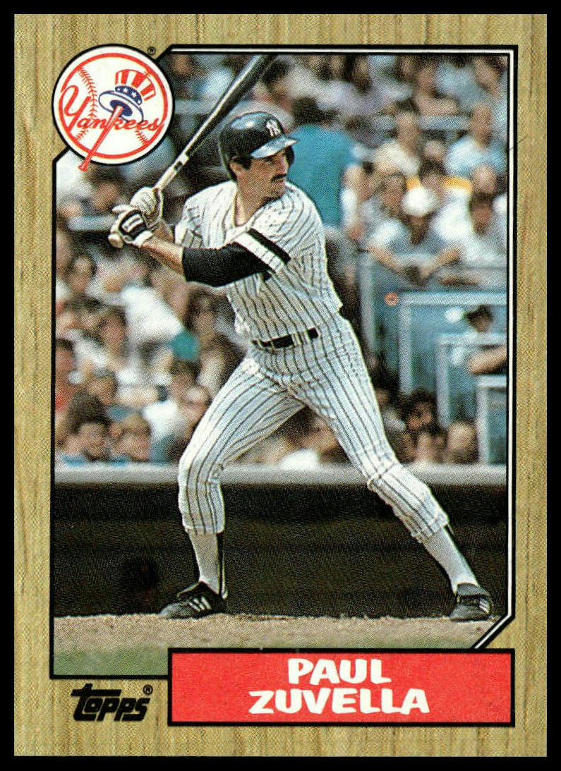 1987 Topps #102 Paul Zuvella