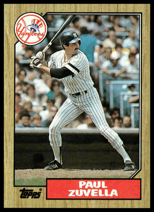 1987 Topps #102 Paul Zuvella