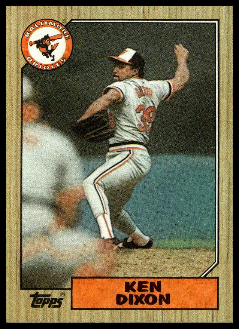 1987 Topps #528 Ken Dixon