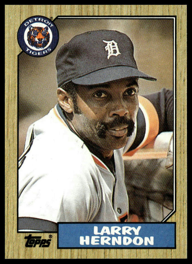 1987 Topps #298 Larry Herndon