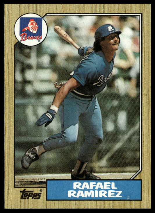 1987 Topps #76 Rafael Ramirez