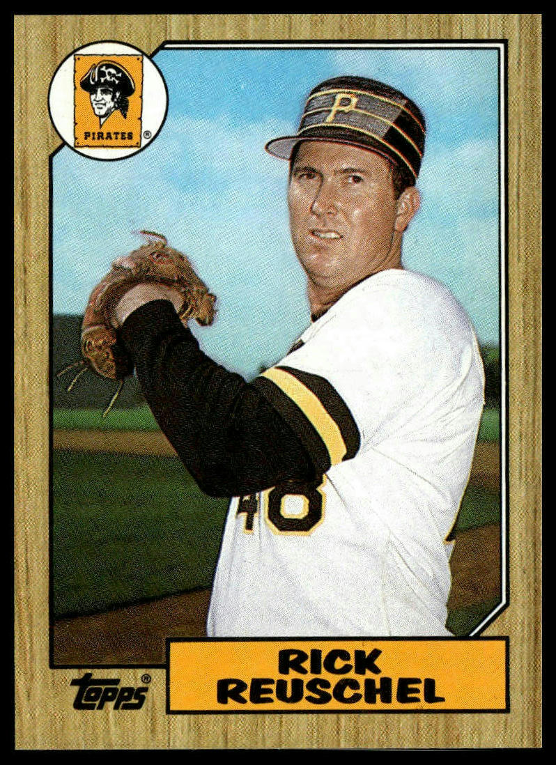 1987 Topps #521 Rick Reuschel