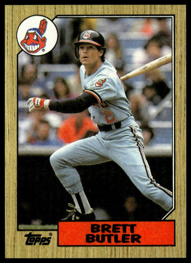 1987 Topps #723 Brett Butler