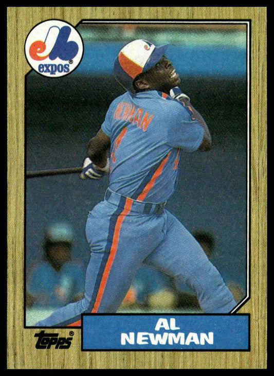 1987 Topps #323 Al Newman