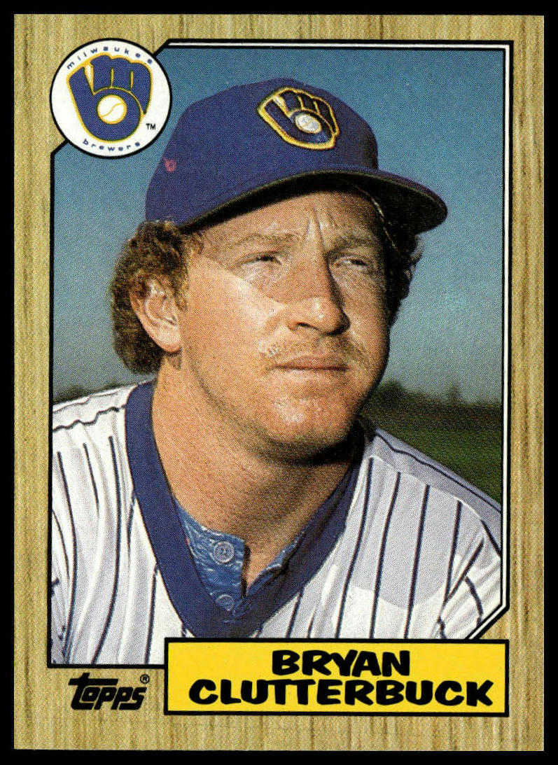 1987 Topps #562 Bryan Clutterbuck