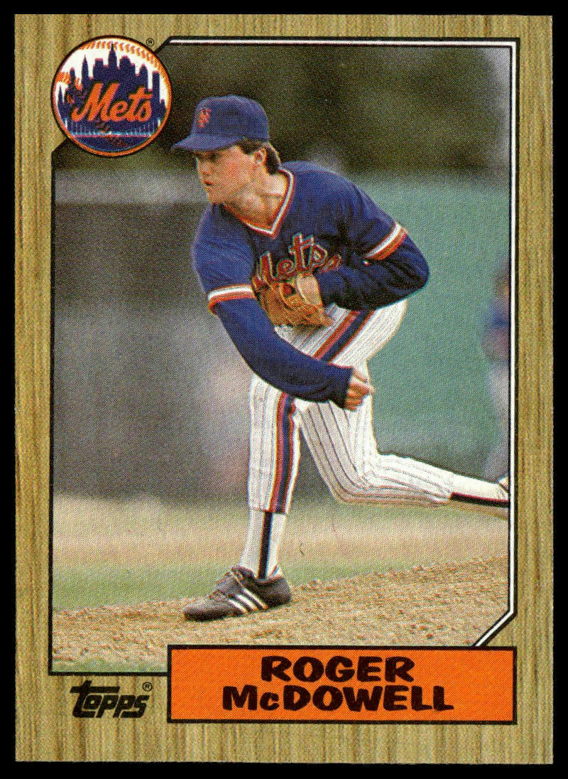 1987 Topps #185 Roger McDowell
