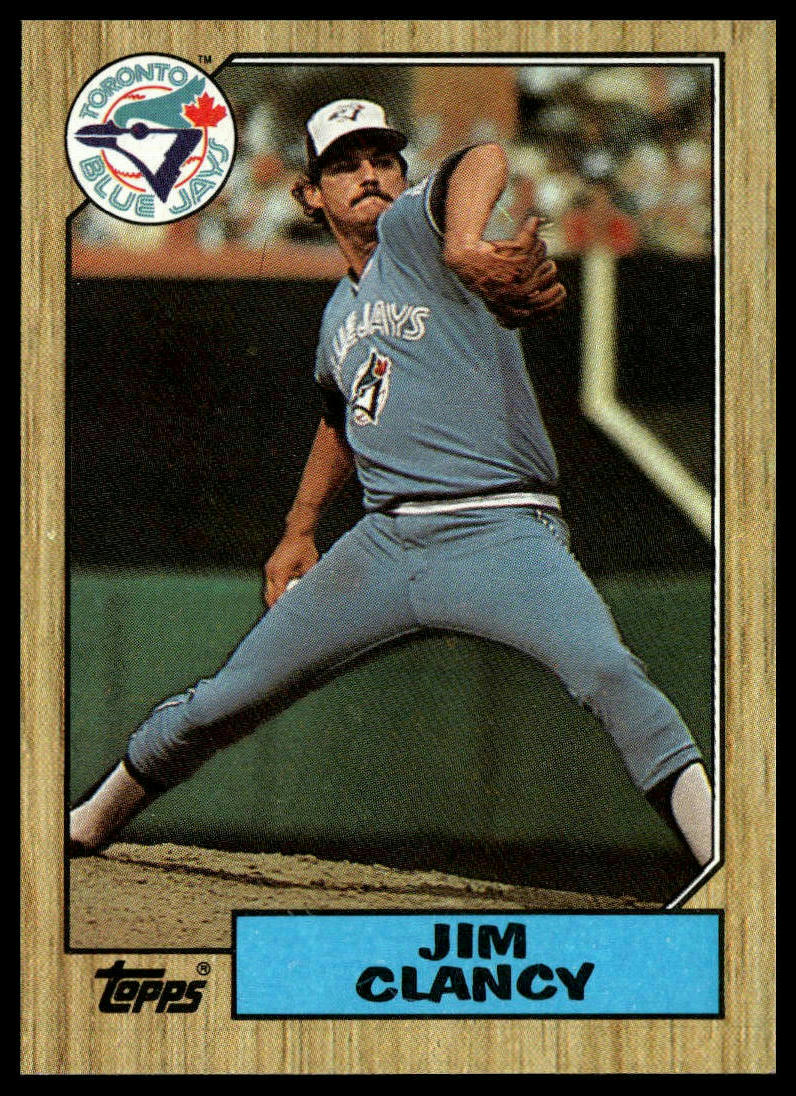 1987 Topps #122 Jim Clancy