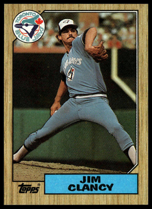 1987 Topps #122 Jim Clancy