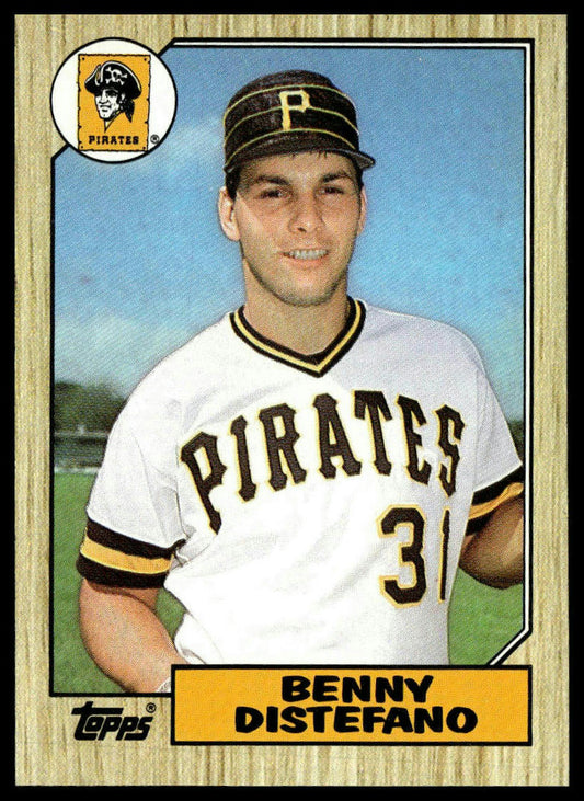 1987 Topps #651 Benny Distefano