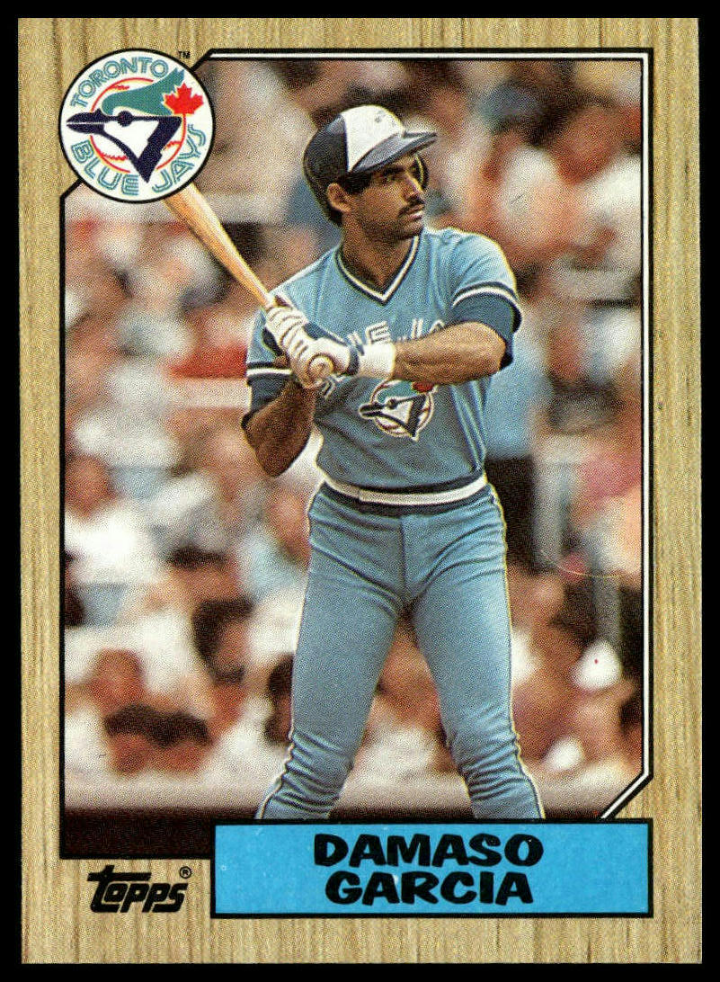 1987 Topps #395 Damaso Garcia