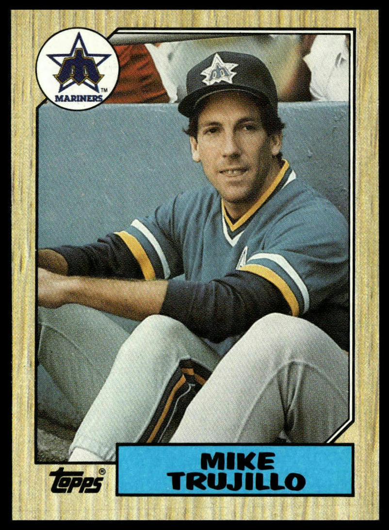1987 Topps #402 Mike Trujillo