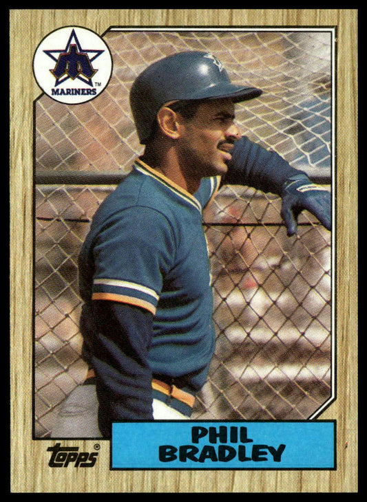 1987 Topps #525 Phil Bradley