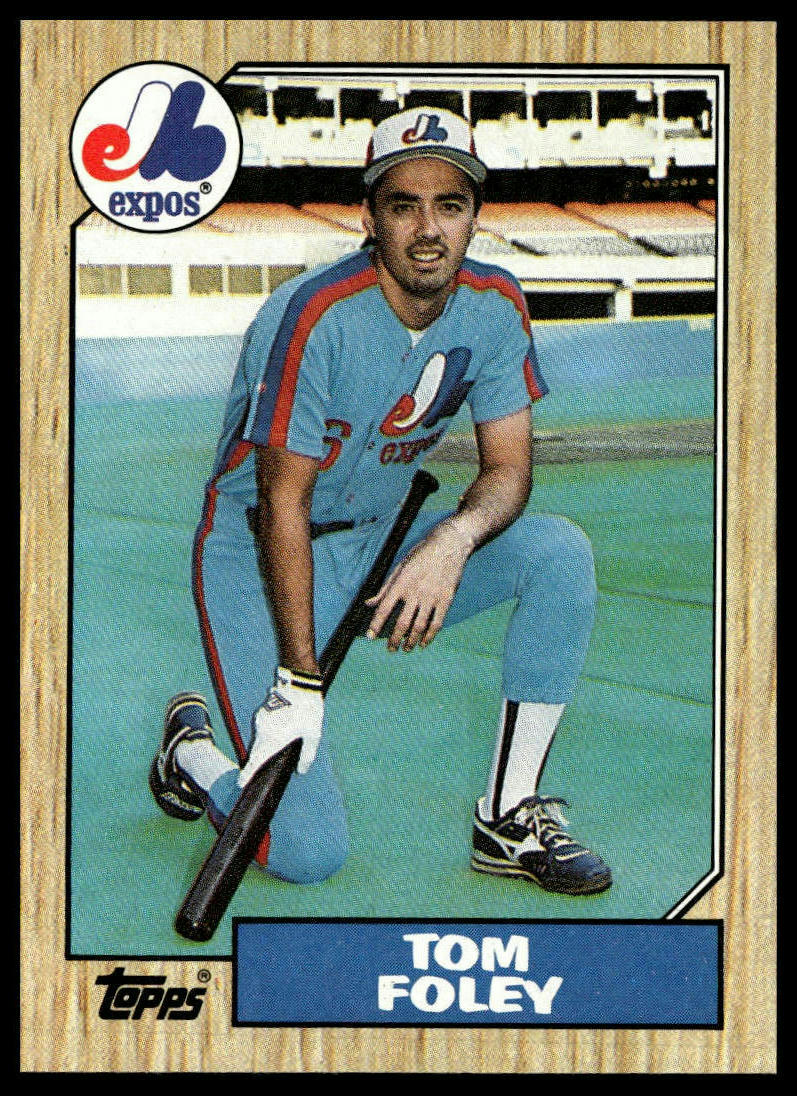 1987 Topps #78 Tom Foley