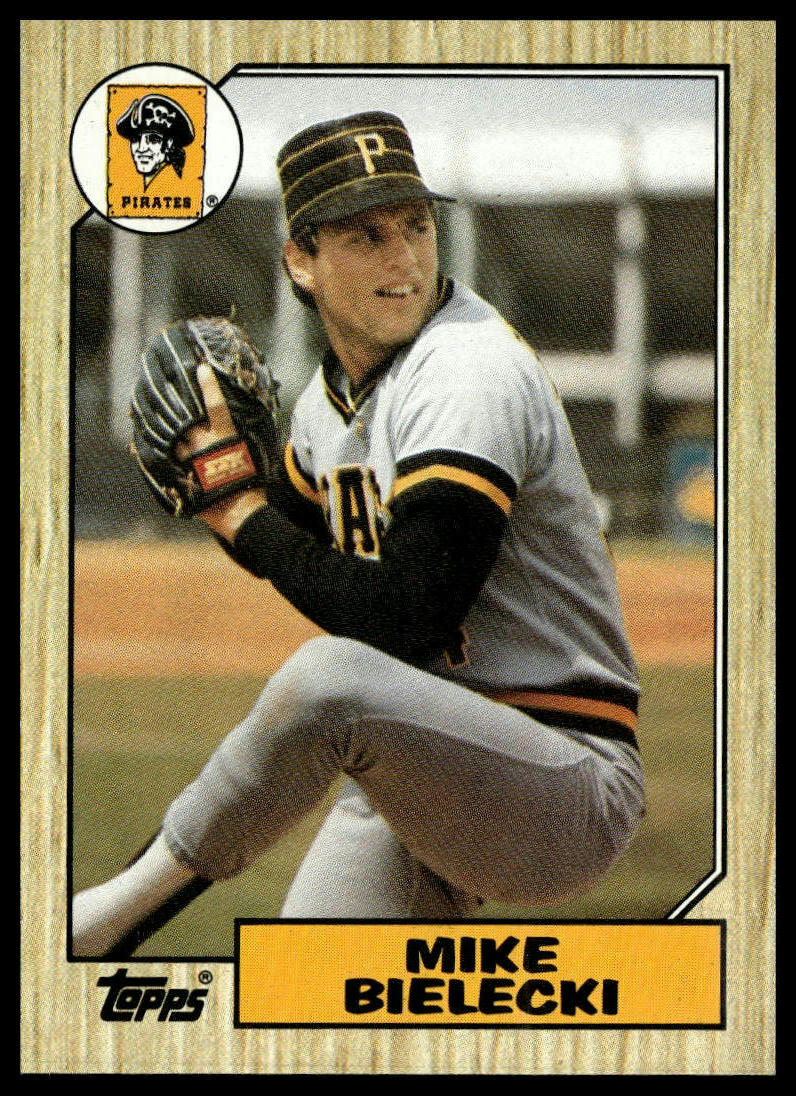 1987 Topps #394 Mike Bielecki